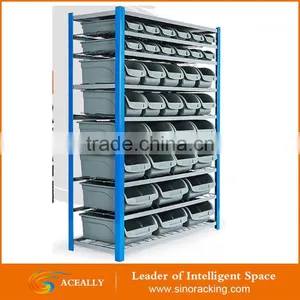 Chinese Supplier Rivet Mobile Rack With Wheels Bin Storage Cabinet thumbnail-6