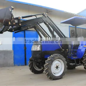 ENFLY DQ554 55HP 4WD Farm Tractor With Front End Loader, Pallet Fork, Timber Grapple, Snow Blade, Backhoe thumbnail-1