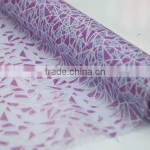 Printed Design Organza Fabric thumbnail-1