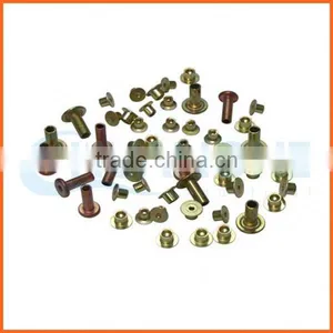 High Quality Bright Nickel Metal Hollow Rivet thumbnail-2