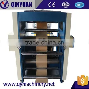 Promotional Paper Carry Bag Making Machine, Square Bottom Gift Paper Bag Making Machine Price thumbnail-2