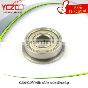 YCZCO High Speed and Low Noise Miniature Flange Ball Bearing thumbnail-1