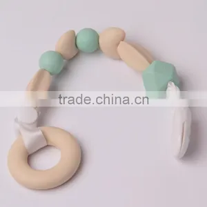 BPA Free Silicone Baby Pacifier Clip Chain for Boys and Girls thumbnail-1