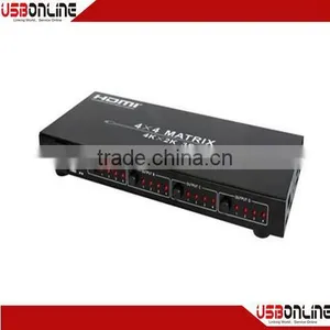 High Quality HDMI Matrix 4X4 Switch Switcher thumbnail-1