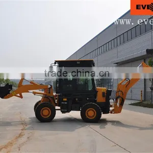 China Hot Price Everun 1.2Ton Mini Backhoe Loader For Sale thumbnail-1