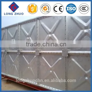Factory Price Hot Dipped Galvanized Steel Pressure Storage Water Tank thumbnail-3