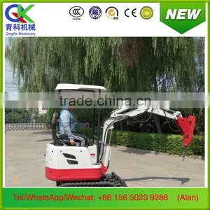 Mini 0.8ton Simple Flexible Narrow Hydraulic Crawler Excavator for Orchard Forest Farm thumbnail-1