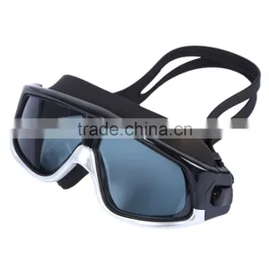 Whale Unisex Professional Colored Lenses Dving Swimming Goggles Anti-fog UV Protection For Diving Swimming thumbnail-5