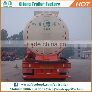 Tanker Trailer Manufacturers Bulk Powder Cement Tank Semi Trailer thumbnail-5