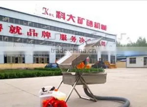 Low Weight Wind Extracting Gold Machine for Arid Region thumbnail-1
