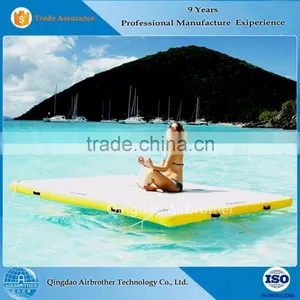 High Quality DWF Inflatable Floating Water Tumble Track Mat for Sale thumbnail-2