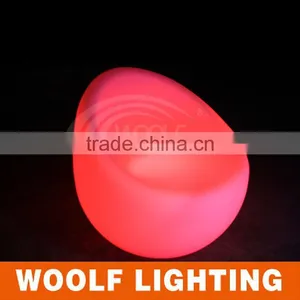 LED Furniture 16 Colors RGB Changing Led Hotel Chair thumbnail-2