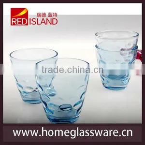 Color Round Decoration Glass Drinking Cup thumbnail-1