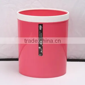 Double Color Plastic Trash Can Waste Bin Medium Dustbin 9L thumbnail-2