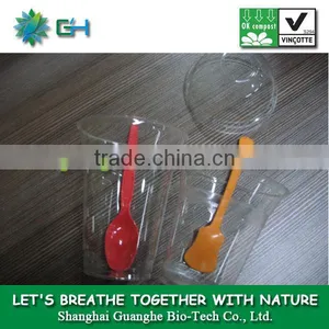 Disposble Transparent Pla Cup (not for Hot Liquid) 100% Biodegradable Plastic thumbnail-1