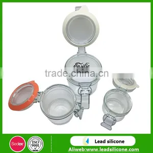 France Foie Gras Glass Bottle With Replacement Silicone Canning Jar Gaskets thumbnail-3