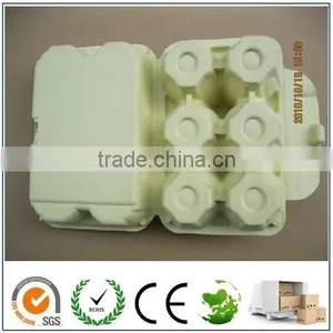 Environmentally Friendly Molded Pulp Product/ECO Molded Pulp Pack/10 Egg Carton thumbnail-1