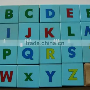 Custom Alphabet Wooden Block Set,wooden Alphabet Blocks Toy thumbnail-1