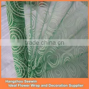 Cheap Organza Teal Table Cloth/Runner thumbnail-1