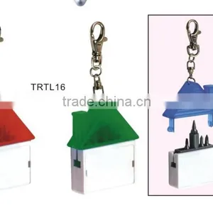 House Shape Mini Tool With Key Ring for Emerency thumbnail-1