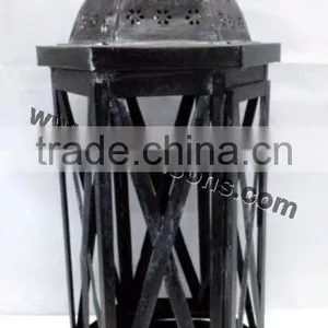 2015 New Designed Home Decorative Wedding Metal Candle Holder Lantern thumbnail-2