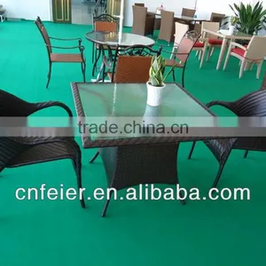 FEIER A6026CH Rattan Round Dining Set thumbnail-1