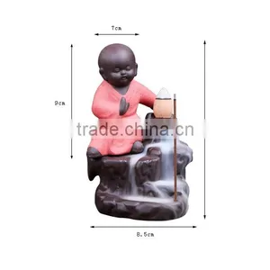 Kungfu Monk Backflow Incense Burner Creative Arts And Crafts thumbnail-6
