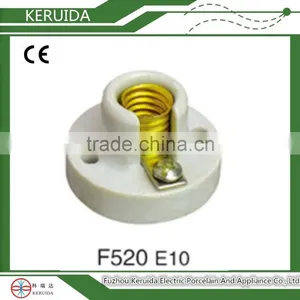 Hot Sale! E10 Electrical Porcelain Ceiling Lamp Socket Lampholder thumbnail-1