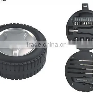 16 Pcs Tire Shape Tool Box ,tire Multi Tool Kit The Best Selling Products Tire Shape Auto Tool Kit thumbnail-1