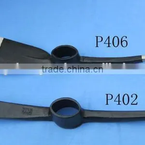 P402 Steel Pick Forged Pickaxe Head thumbnail-2