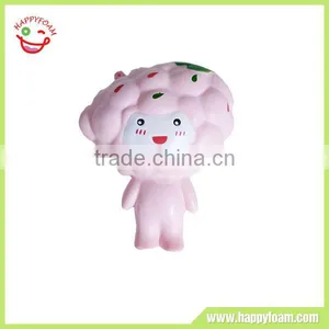 Grape Mini Doll Squishy Kawaii Soft Slow Rising Stress Ball Toys thumbnail-1