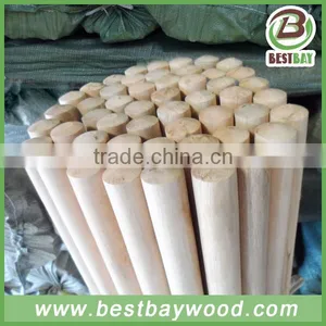 22mm Diameter Wooden Broom Stick Paint Brush Long Handle thumbnail-1