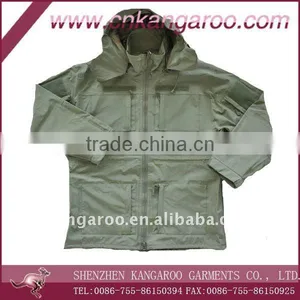 Hooded Outdoor Waterproof Windproof Parka Jacket thumbnail-1