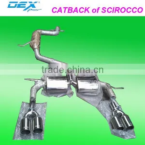 Car Part Exhaust Catback of Scirocco thumbnail-2