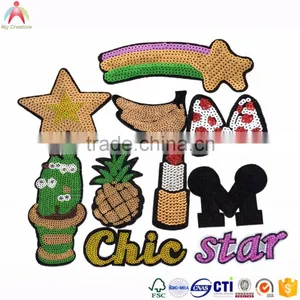 Wholesale Cactus Sequin Iron on Patches thumbnail-1