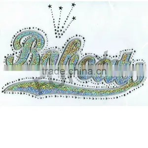 Sequin Embroidered With Rhinestone Iron on Transfer thumbnail-1