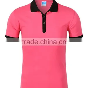 China Factory Bulk Promotional Women Polo Shirt Design thumbnail-3