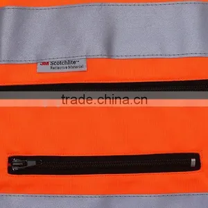 En471 Orange Safety Vest Suit thumbnail-4