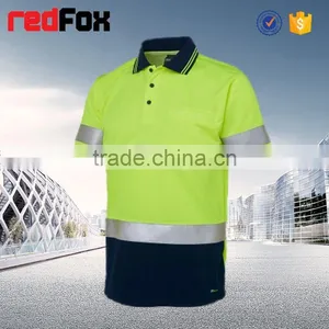 Plain T-shirts With Pockets Purple Short-sleeved Sport Warning Security T-shirt Anti Mosquito T-shirt thumbnail-2