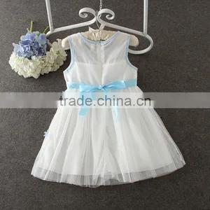 2017 Summer Baby Cotton Frocks Designs Baby Casual Clothes Cheap Vietnam Girls Party Dresses Turkey Childrens Boutique Clothing thumbnail-2