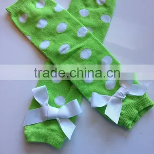 Fashion Baby Ruffle Legs Legging Warmers Bowknot Baby Kids Wear Leg Warmer thumbnail-2