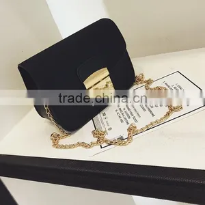 Zm50331b Women Lock Catch Single Shoulder Bag New Style Fashion Simple Dull Polish Small Bags thumbnail-6