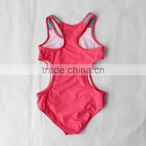 Pink Girl Cute Swimwear thumbnail-3