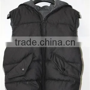 2014-2015 New Fashion Men's Winter Woolen Coat Men Fashion Waistcoat thumbnail-4