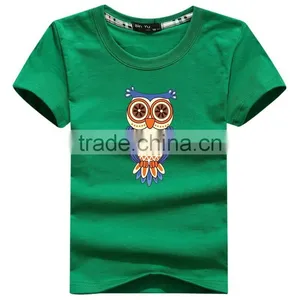 2015 High Qaulity Cute Owl Pattern Boys T-Shirt Wholesale thumbnail-1