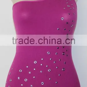 Diamonds Ironning Seamless Ladies Fashion Camisole Top thumbnail-1