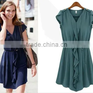 Elegant Latest Chiffon Women's Summer Dresses thumbnail-1