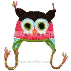 Crochet Baby Hat/little Owl Hat/ Baby Photo Prop thumbnail-1