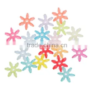 Hot Sale Christmas Snowflake At Random Acrylic Spacer Beads thumbnail-1