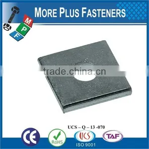 Made in Taiwan Carbon Steel High Quality Square Hole Flat Carriage Bolt Washer thumbnail-5